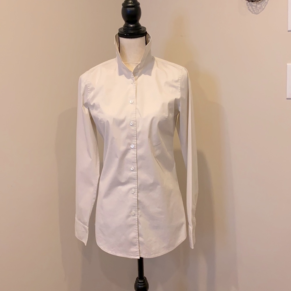J. Crew Haberdashery Stretch Button Up Cotton Shirt